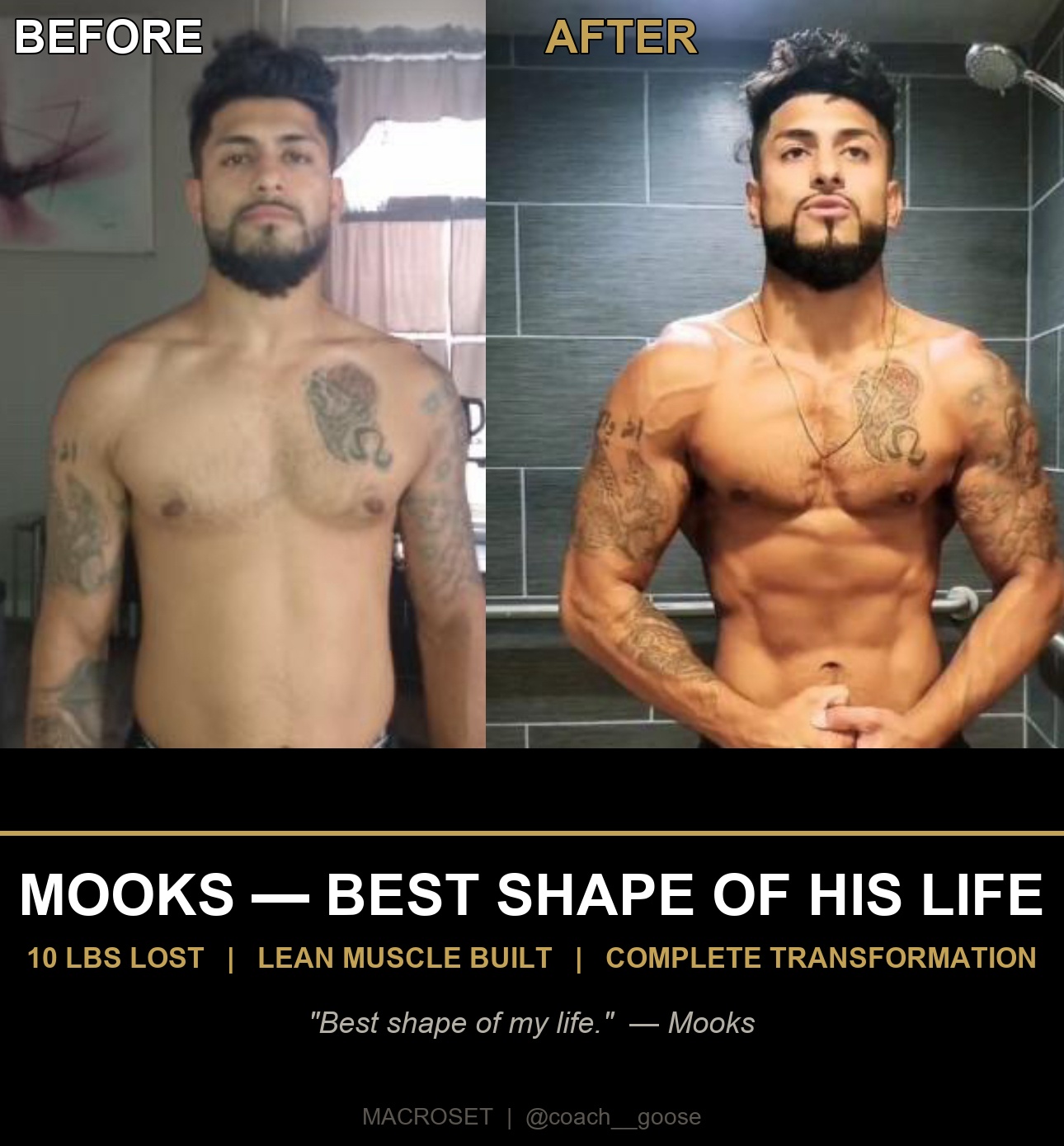 Mooks, Best Shape of His Life